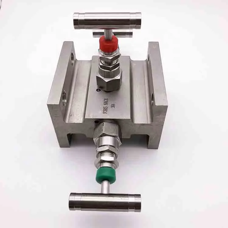 Ss316 1/2NPT 6000psi гидравлический 5 трехходовой клапан