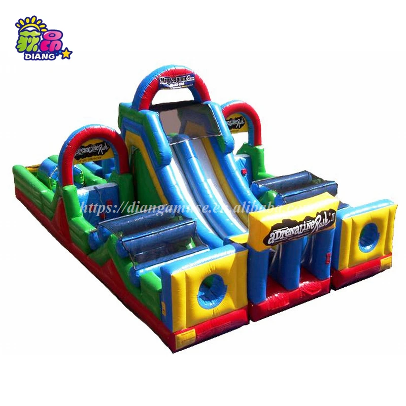 Factory direct sales Lowest Price inflatable mini golf course for sale customized obstacle Customized