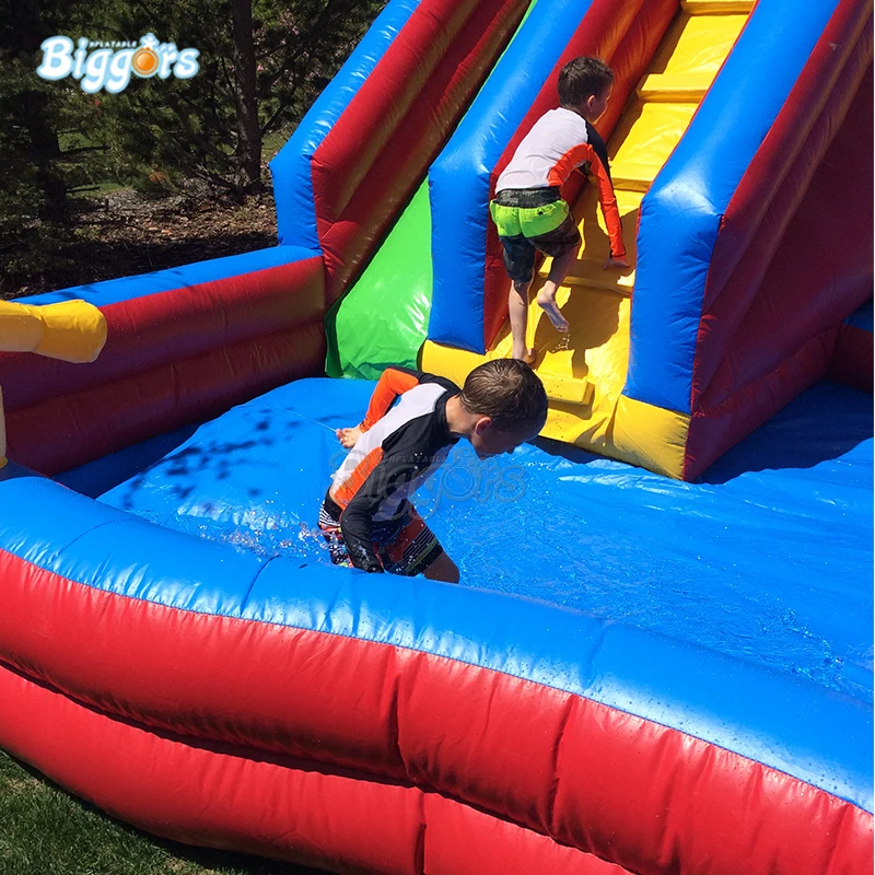 Cheap Inflatable Water Park Slides Pool Juegos Inflables Tobogan For Sale