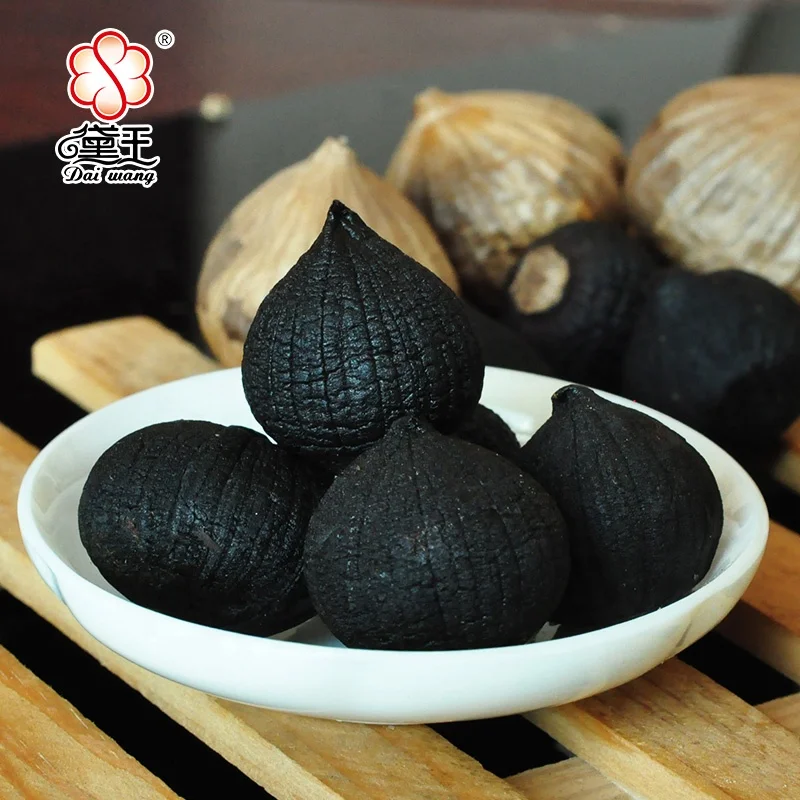 Single Clove Black Garlic Made of Natural Garlic