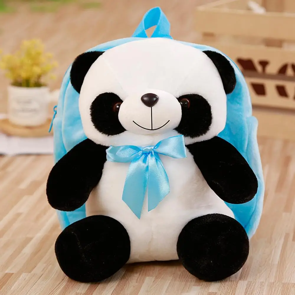 Animal Toy Panda School Bags Backpack For Kids