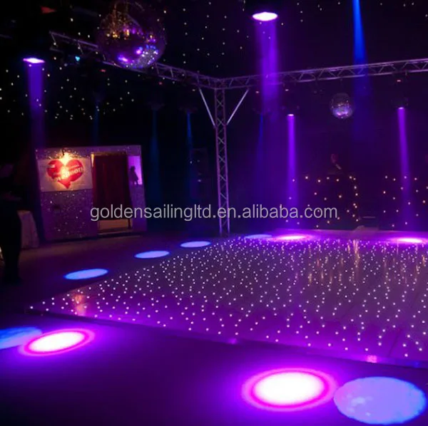 portable led dance floor starlight romantic dance flooring