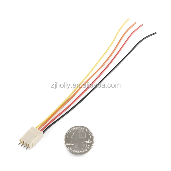 
4 Pin Molex 2510 Connector 4 Wires Jumper Cable Assembly 15cm - 2.54mm 