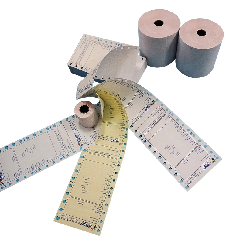 75*75mm Carbon less paper  2 ply, 3 ply , 4 ply paper . white, yellow, pink, green