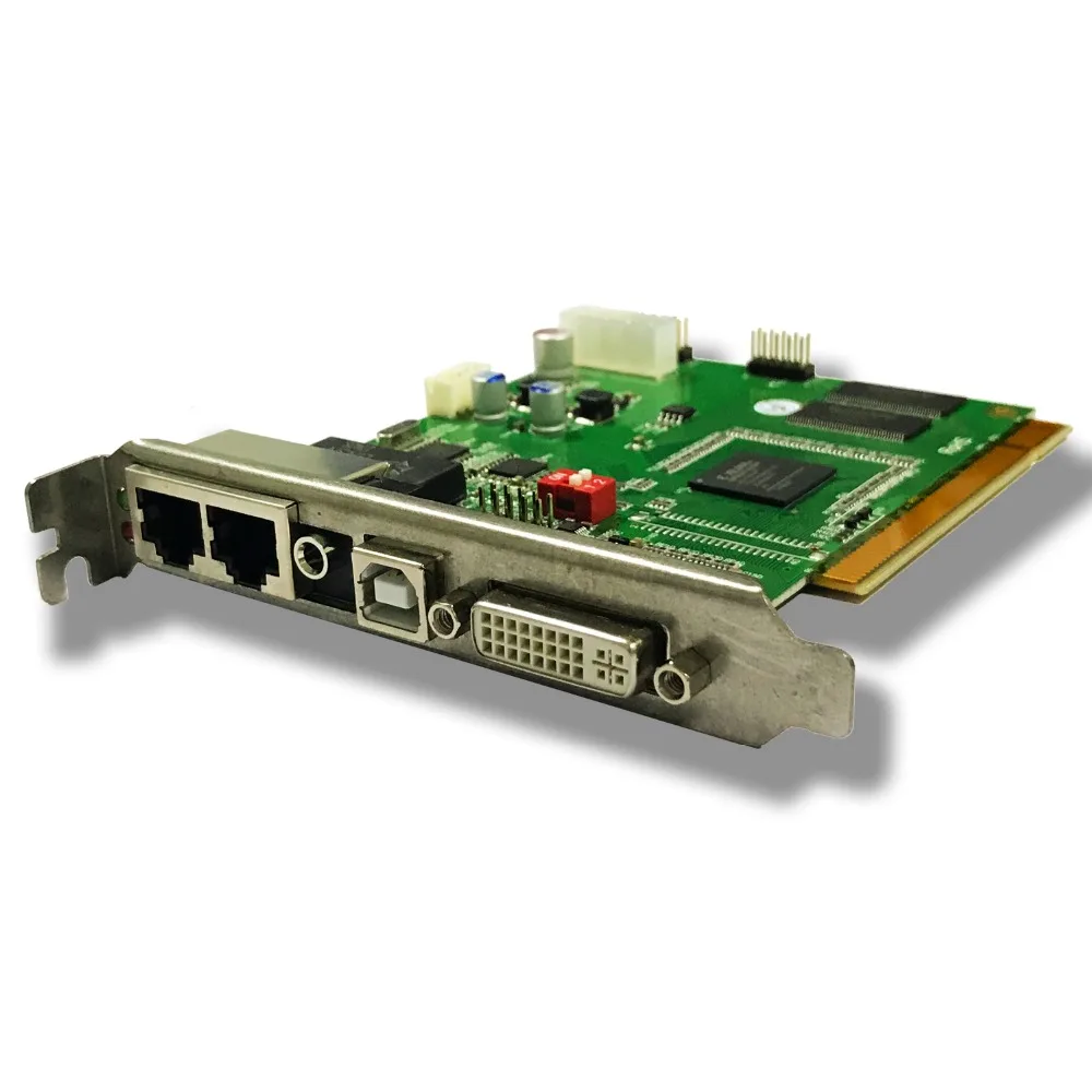 Linsn TS802D отправка карты полноцветный светодиодный дисплей экран карты управления