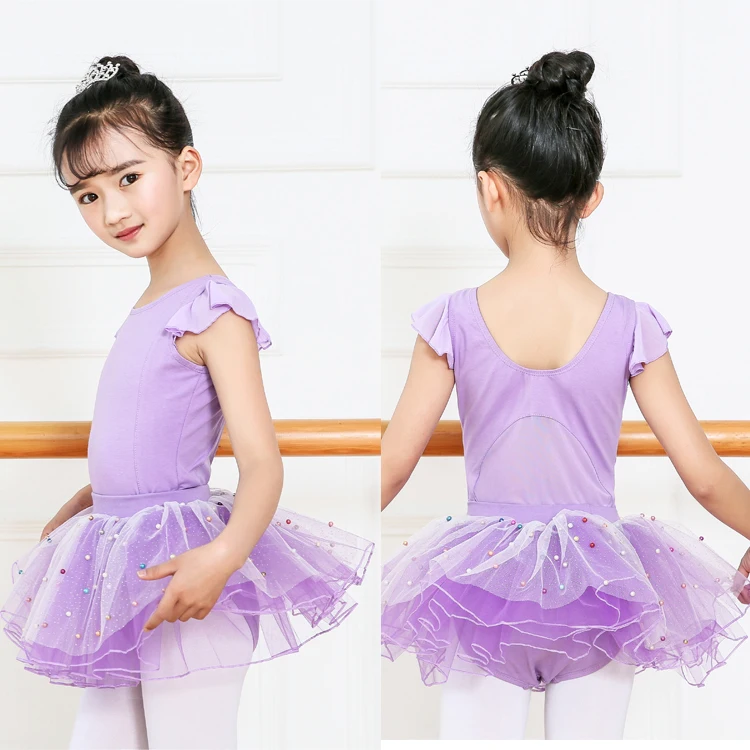 New Arrival Professional Kids Girls Dance Tutu Skirt Wholesale Shiny Ballet Wear
