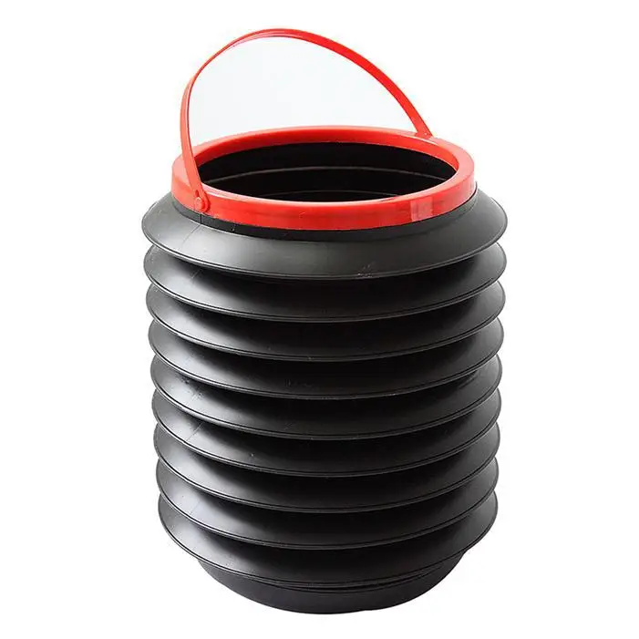 Factory Supplier Plastic Water Bucket With Lid Collapsible Plastic Water Bucket