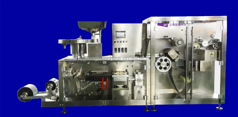 High Speed Pharmaceutical Blister Packing Machine for Tablets Capsule