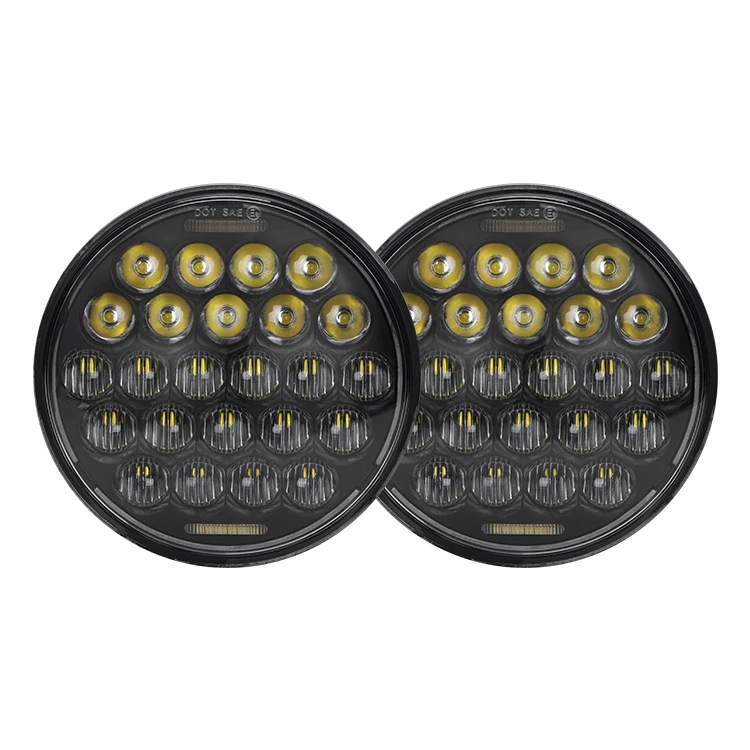 Алюминиевая задняя 5,75 дюймовая светодиодная фара Loyo с сертификатами Dot Emark 5 3/4 дюймовый проектор светодиодные фары герметичный луч для Harley