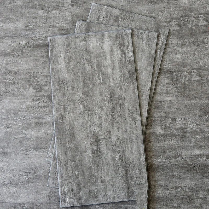 
Multi stone design 4/5mm rigid core waterproof spc click plank flooring for bathroom 