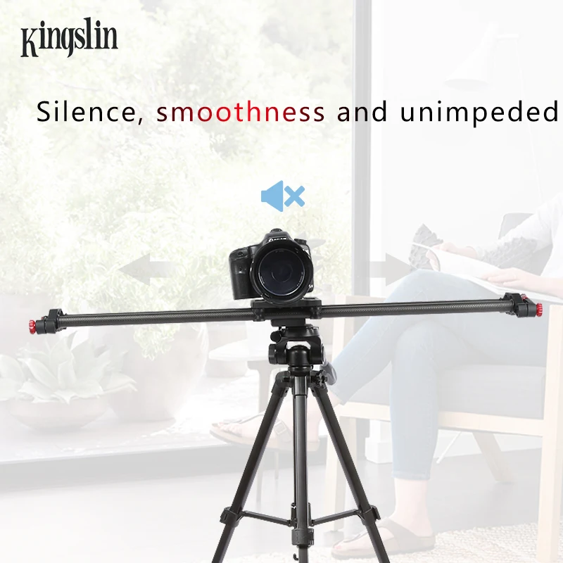High Quality SHOOT Glide Track Factory Price 60CM-120cm  carbon fiber DSLR Video Camera Slider