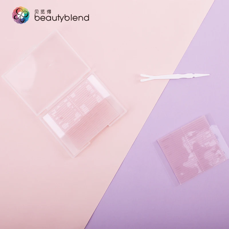  BLD I-8004 двухсторонняя наклейка для век Высококачественная волоконная