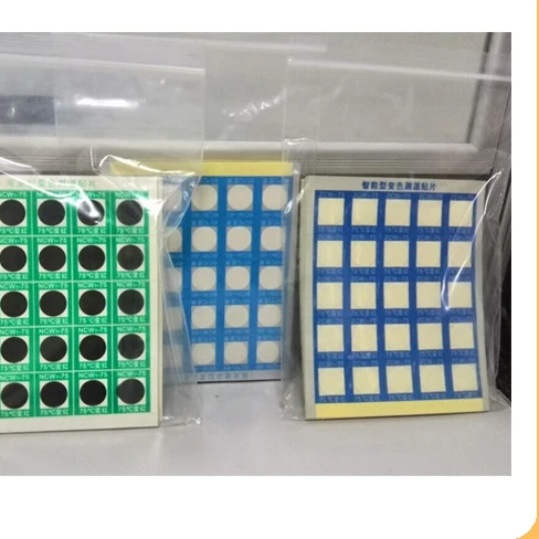 temperature labels indicators irreversible high temperature vinyl sticker