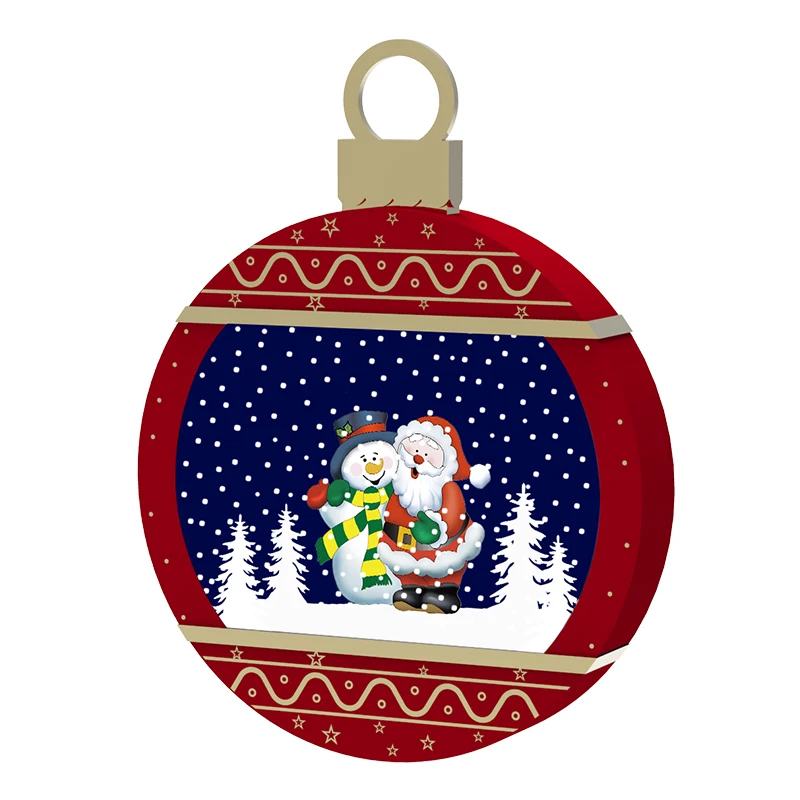 
Christmas decoration balls hanging ball christmas decoration snow globe souvenir 