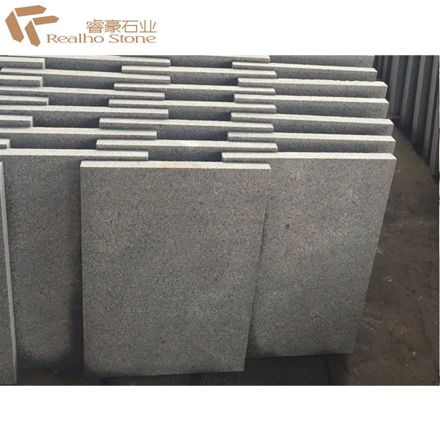 Огненная панда темно-серая гранитная плитка для дорожек