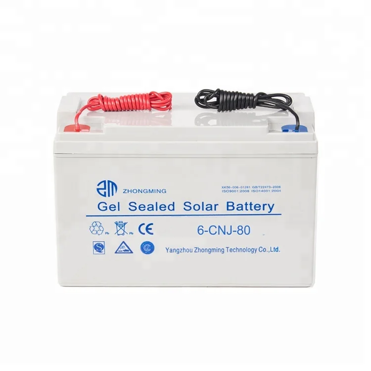 Long Life Factory Price150 AH GEL Solar Battery 12 Volt PV Solar System Battery