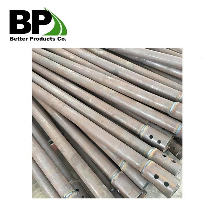 Helical piles foundation and installation