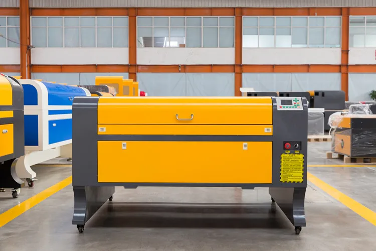 
cover can be opened CO2 laser type 12mm acrylic wood rubber MDF laser cutting machine 1080 