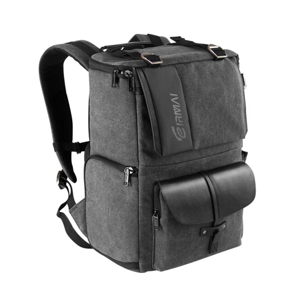 
Canvas camera backpack bag 