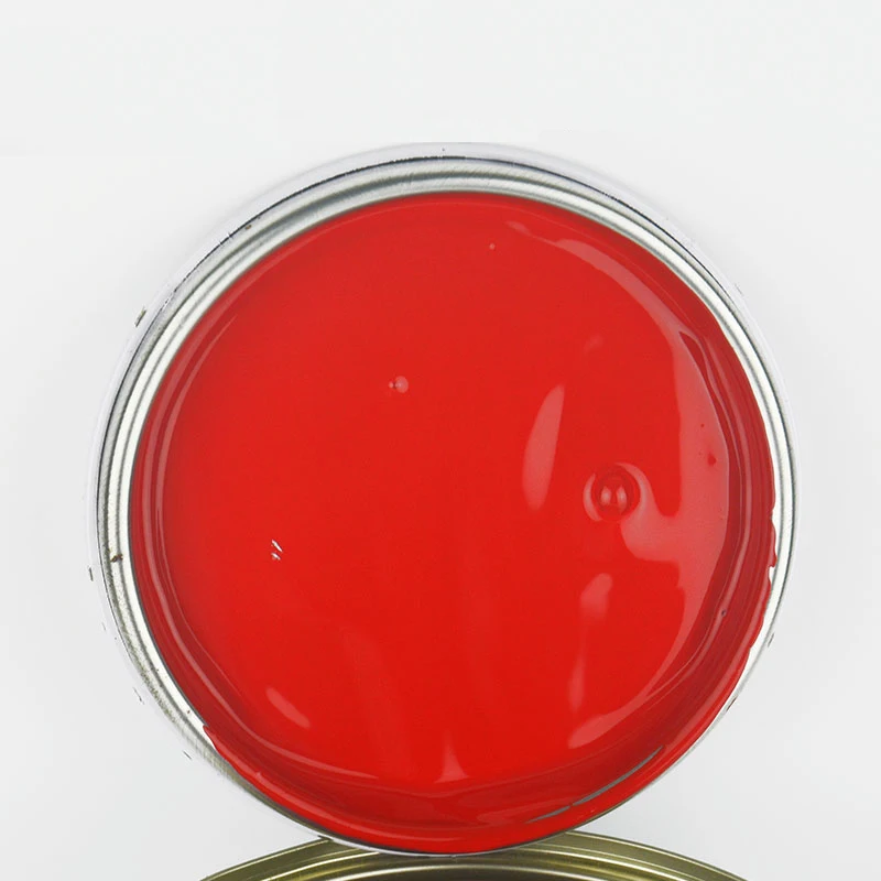 Auto spray paint colors transparent brilliant red solid acrylic lacquer car paint top coat