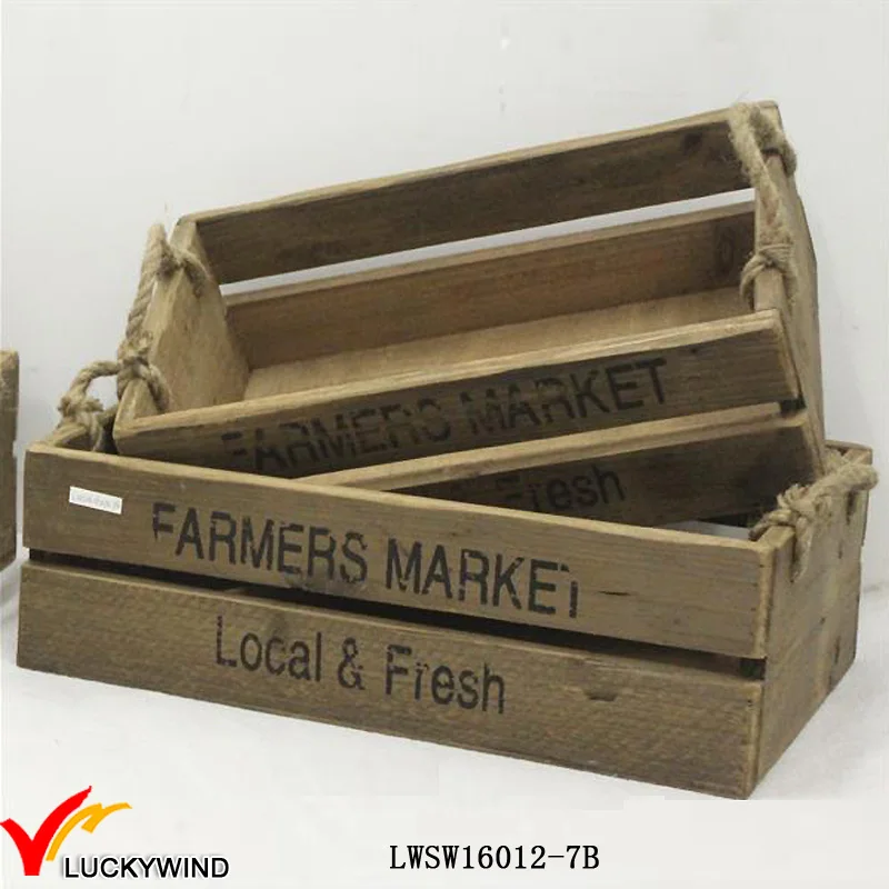 6 винных ящиков, бутылок из восстановленного дерева