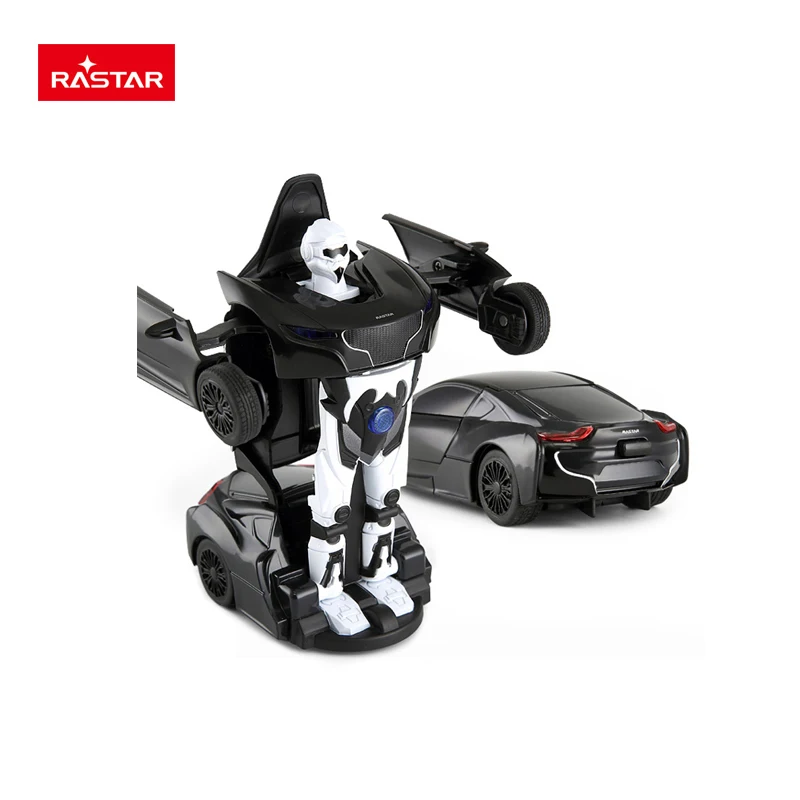 Rastar Diecast Transformable Robot Car Transform Toy