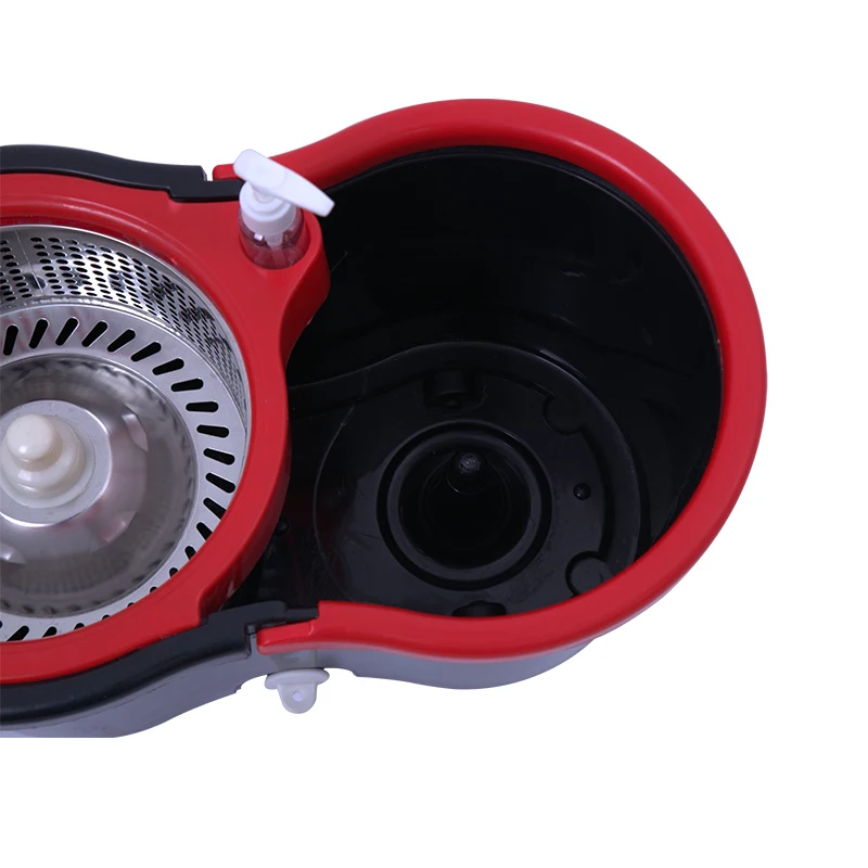 Super Smart Folding Household Microfiber Spinning Mop and Bucket with Wringer Set