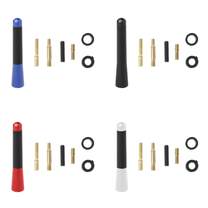 Carbon Fiber Radio Car Antenna for Ford Fiesta Ford Focus Peugeot Citroen VW Opel Astra Skoda Toyota Corolla Car Styling