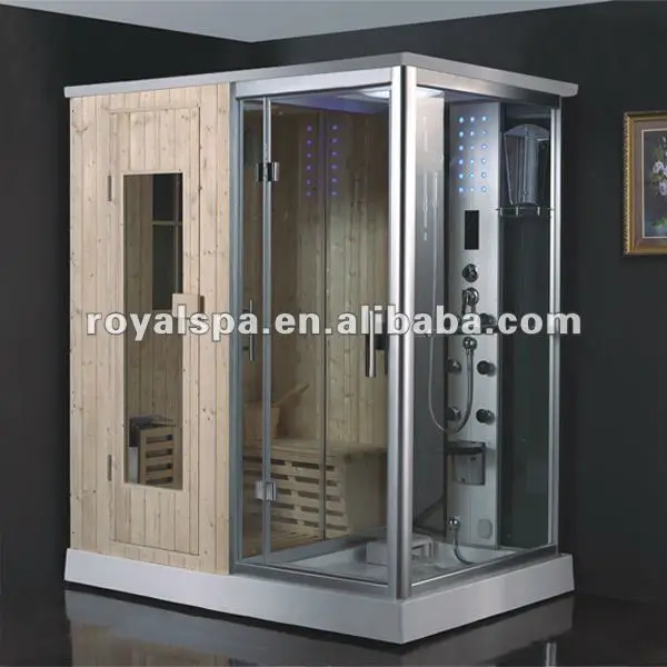 
steam sauna shower room combination 