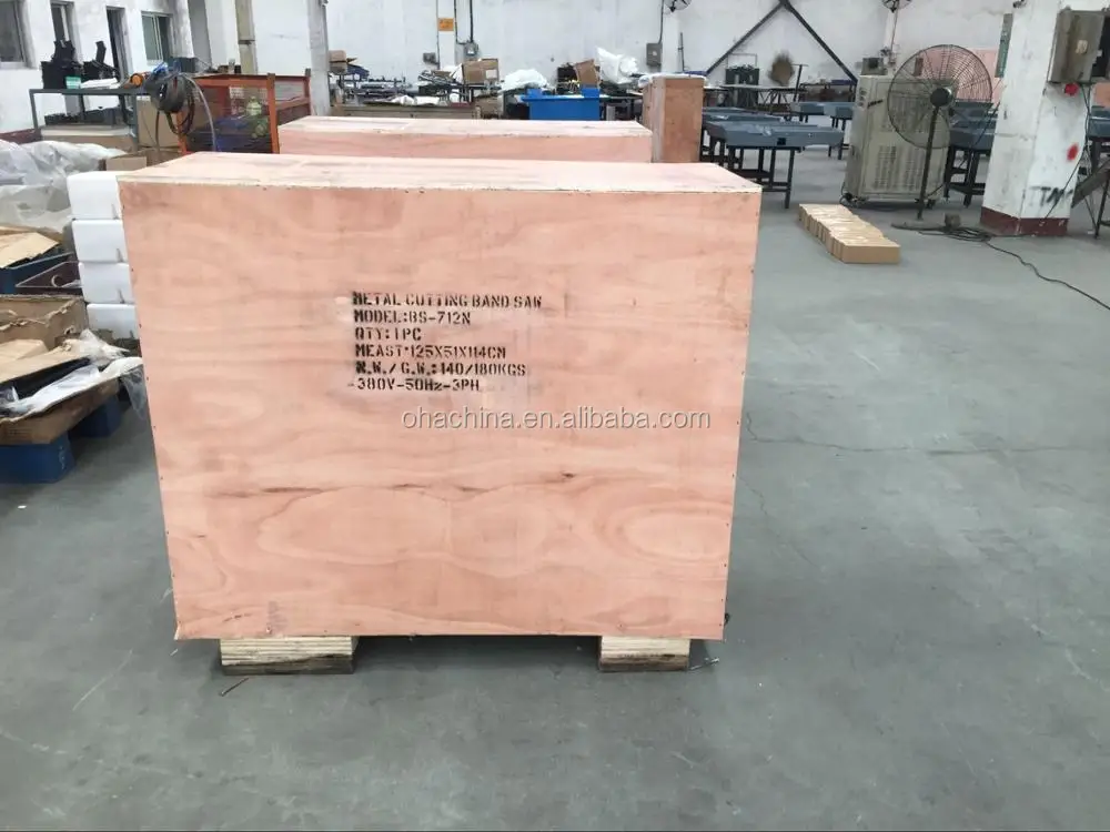 Semi auto band saw machine angle rotating band saw machine