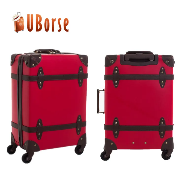 
Pu leather 3 pieces Trolley luggage set,Vintage luggage suitcase,Travel luggage suitcase 