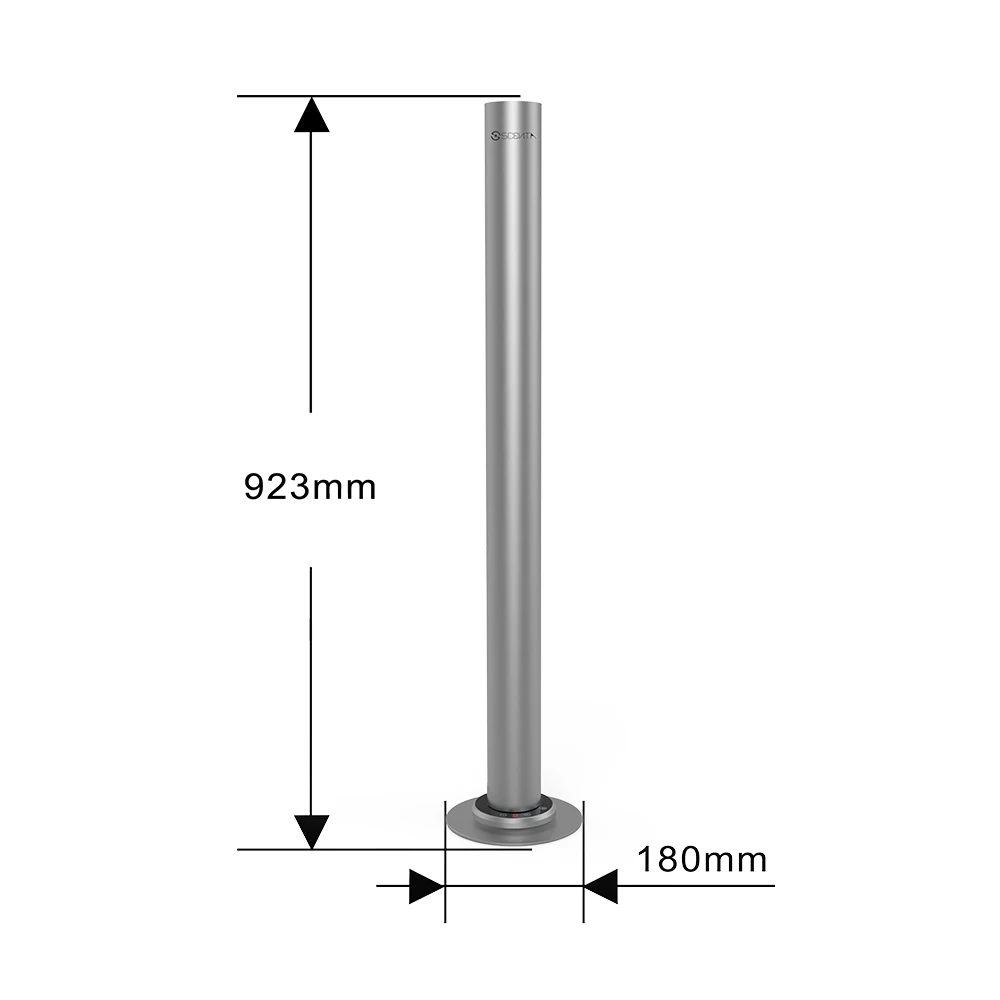 SCENTA Wholesale Aluminum Air Nebulizer Essential Oil Aroma Diffuser With Bluetooth Remote Control