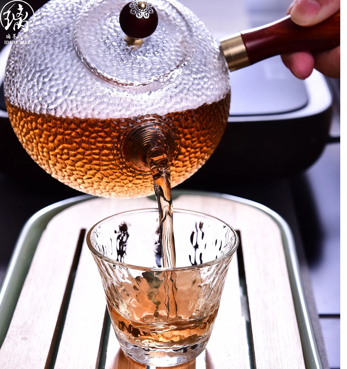 Chinese Glass Tea Cup moroccan tea set Without Handle