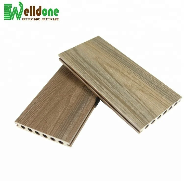 co extrusion wpc tiles in spain composite decking floor wpc material dark color noble oak wood laminate flooring
