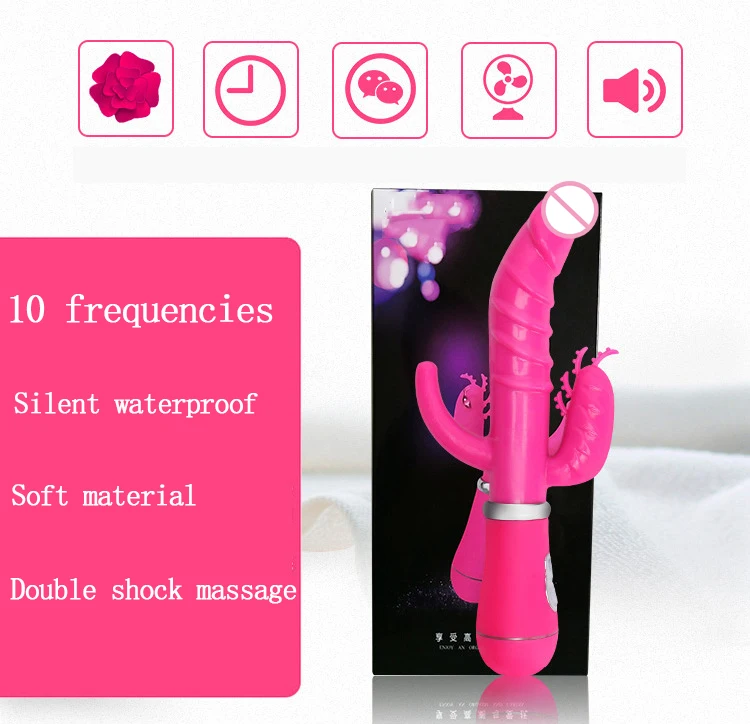 Rotating 8 Inch Vibrator Dildo for Surprising Christmas Gift, Mini Wand Massager Huge Cock