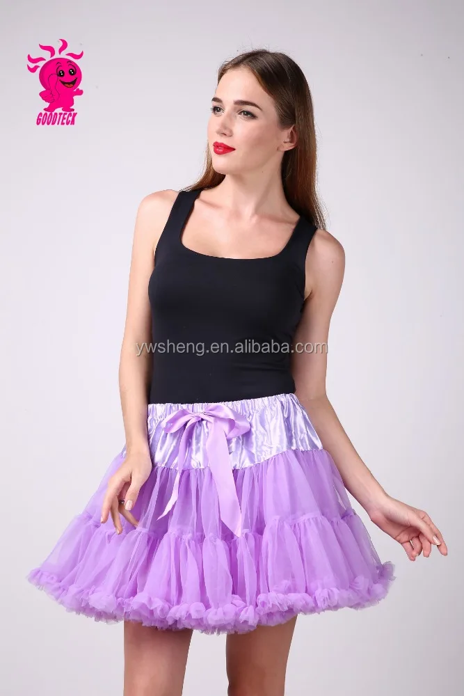 Double tutu Extra Fluffy Teenage Girl Adult Pettiskirt long tulle Tutu Skirts Women Party Dance maxi Skirt rockabilly petticoat