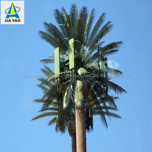 Пейзаж моделирования растений Камуфлированные пальмы и кокосовые деревья искусственные дерево Wi Fi башня