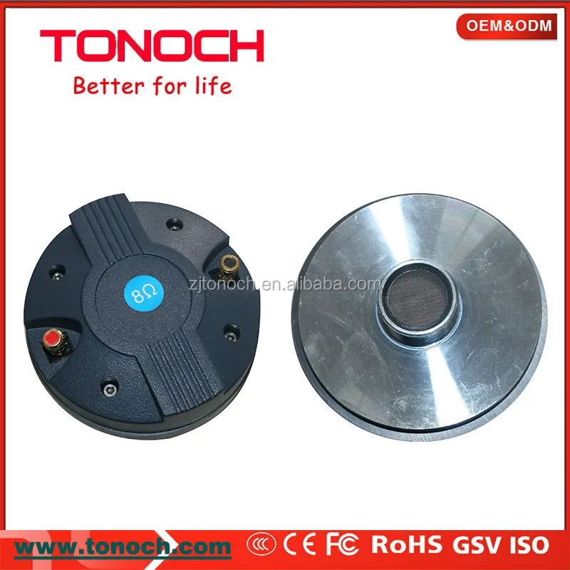 TONOCH Plastic Black Bullet Tweeter,sound wired horn cars motor pressure horn alpex Speaker Driver tweeter center tweeter