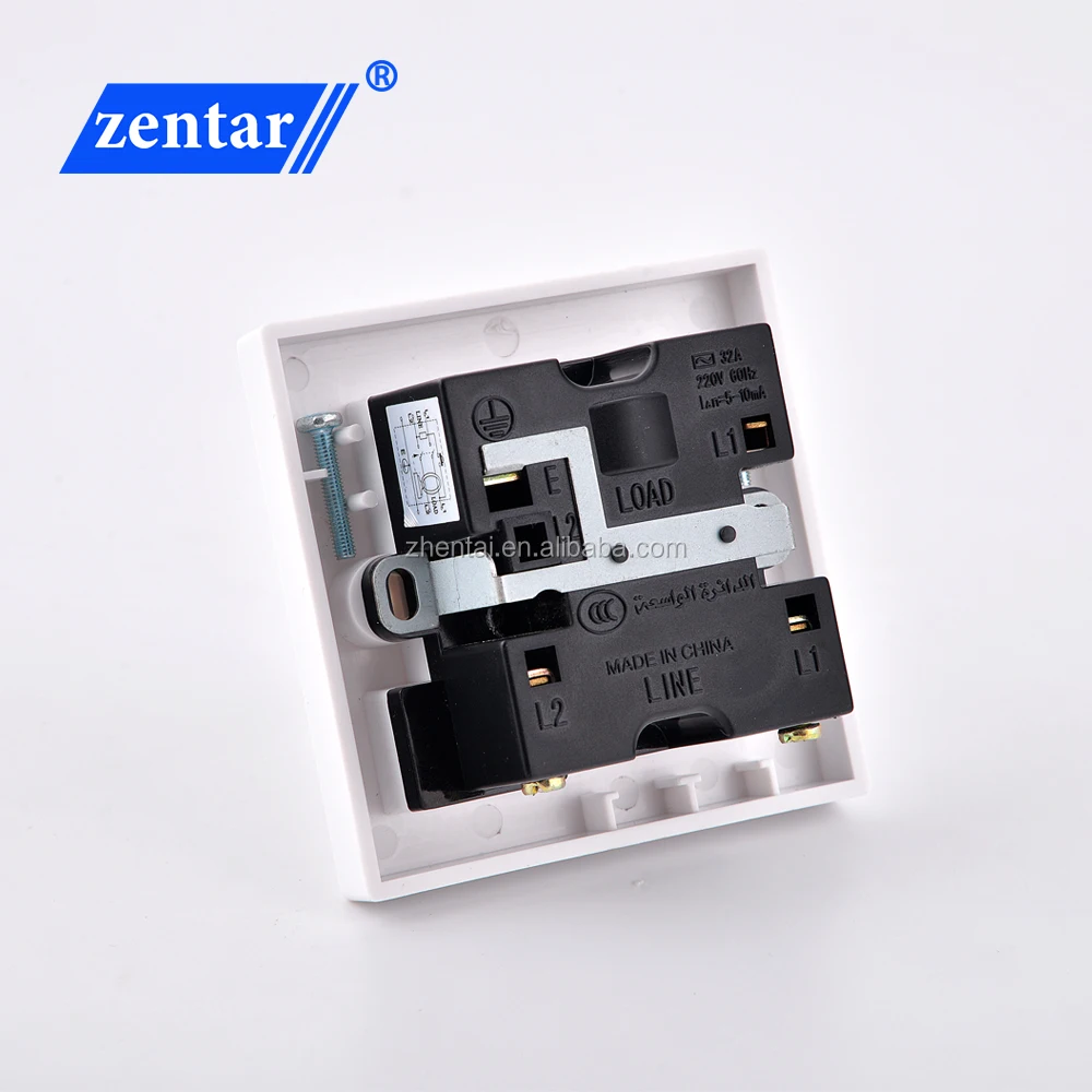 16A ZT5S RCD Leakage Protection Switch Wall Switch switches and sockets