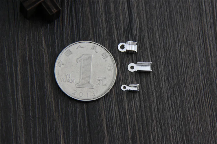 925 Sterling Silver Accessories DIY Necklace Bracelet Buckle Pure Silver Connector Clasps Clips