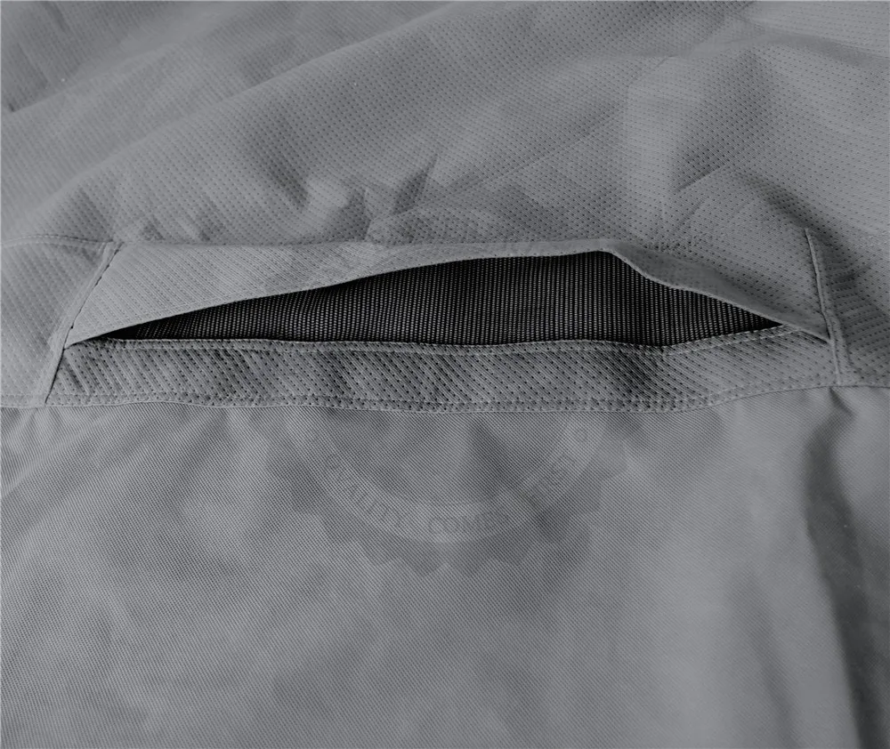 Waterproof RV Cover 4 Layers Nonwoven Fabric Toy Hauler Trailer Caravan Motorhome Cover