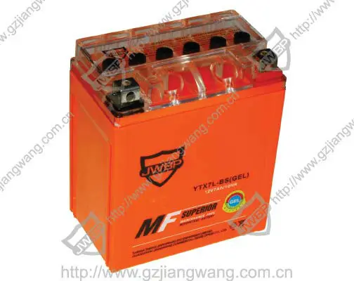 Gel batteries for motorcycles/ Scooter Motorcycle ATV Battery YTX7L-BS