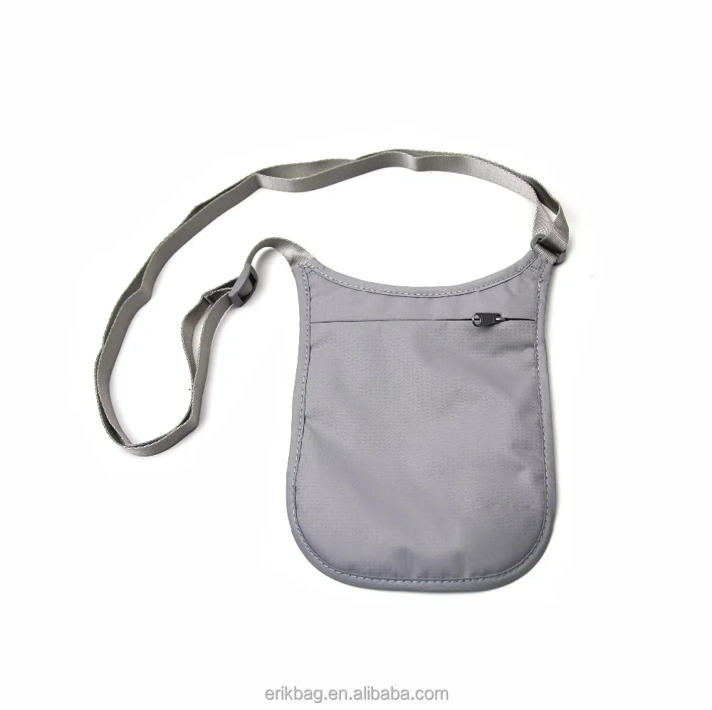 New Style High Quality RFID Blocking Neck Pouch