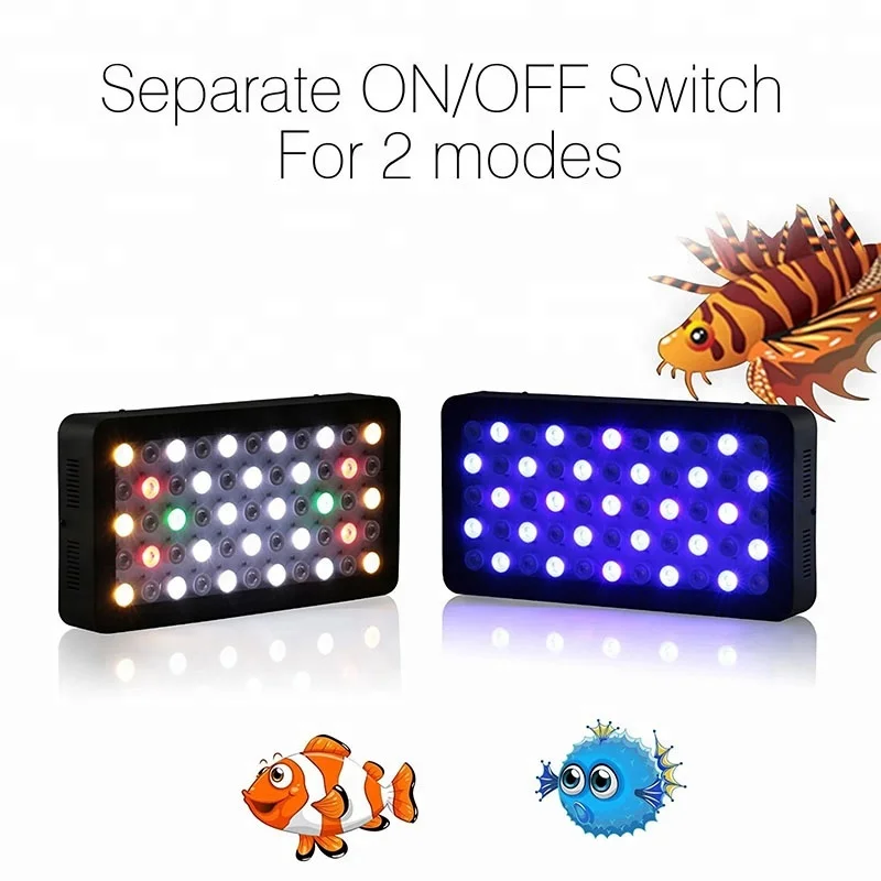 Best Selling Products 165 Watt Marine Aquarium LED Lighting Systems For Coral Reef