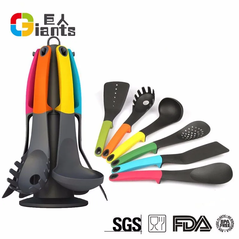 
6 pieces Nylon Cooking & Serving Kitchen Tools 