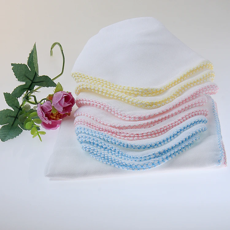 100% Cotton Cheap Gauze Towel Baby Sweat Towel Cotton Baby Face Towel