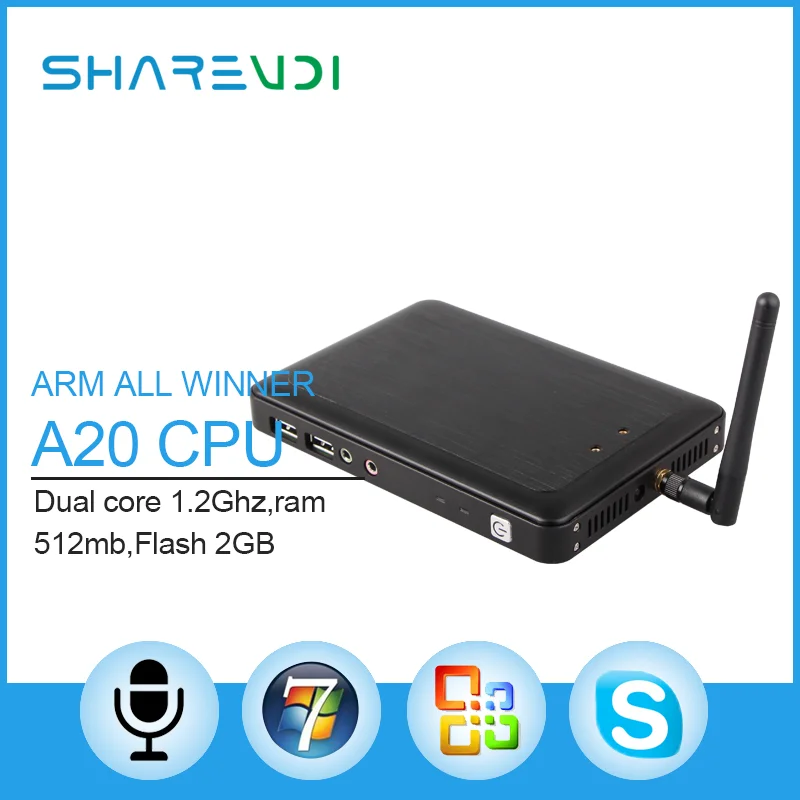 Обучающие тонкий клиент RDP X1 A20 ПРОЦЕССОРА совместимость с win7/win8/linux