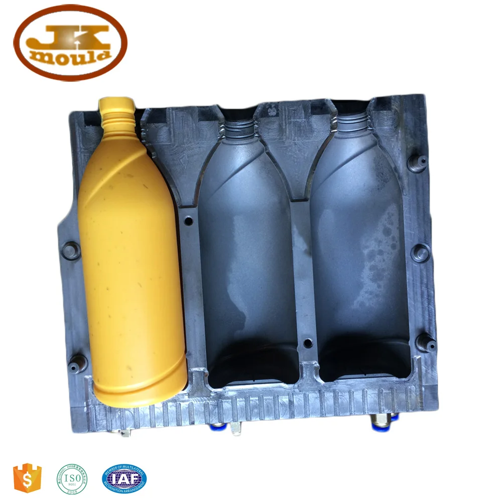 customize blowing molds for HDPE plastic oil bottle blow mould