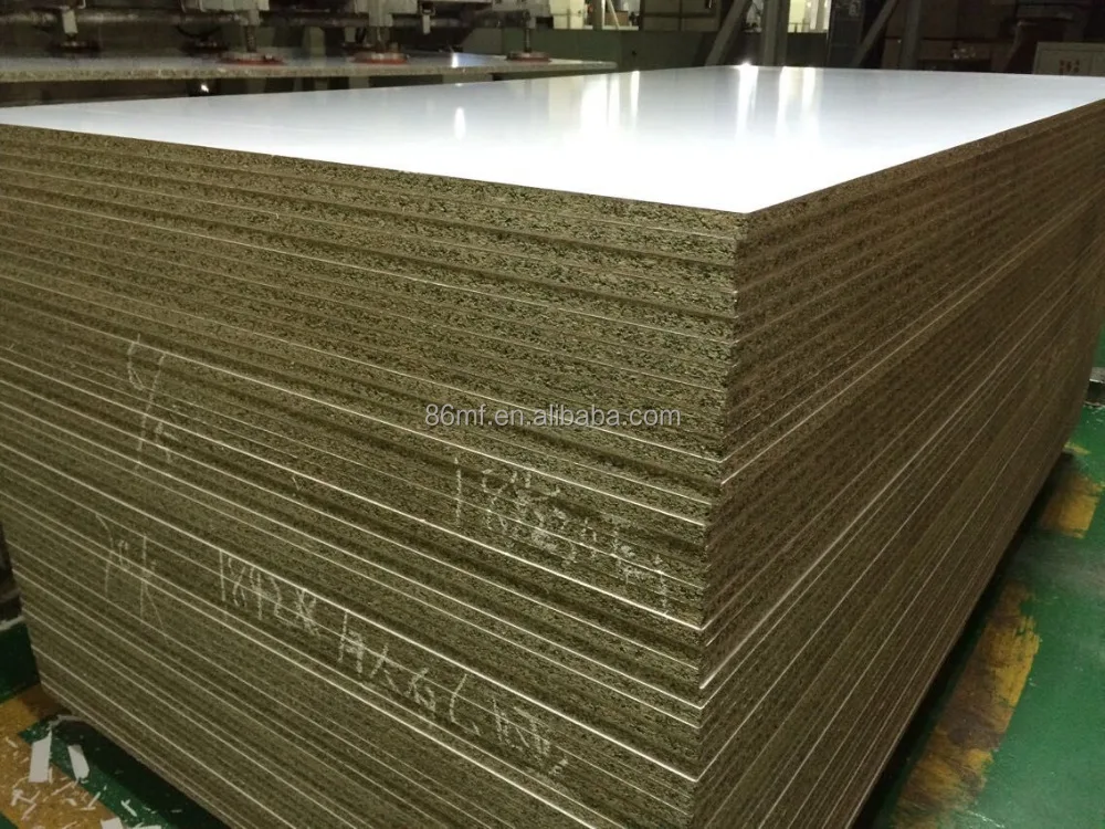 
Different thickness white melamine chipboard for furniture use 