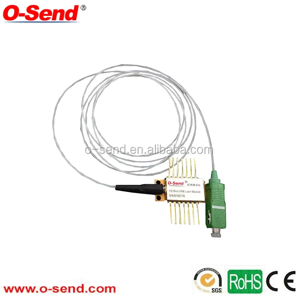 Применяется для передачи по CWDM одномодового волоконного лазерного модуля pigtail butterfly